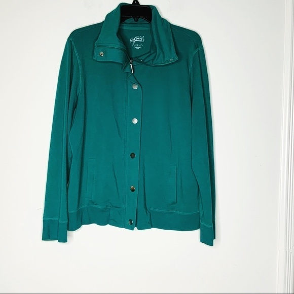 STYLE & CO SPORT Green Sweater. XL - Picture 1 of 6